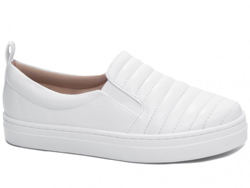 Tênis Slip On, Branco, Feminino