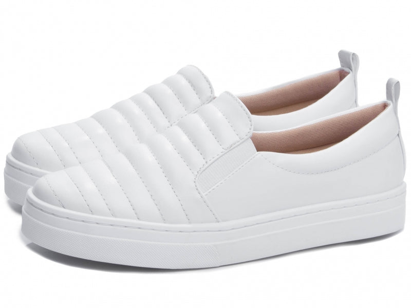 Tênis Slip On, Branco, Feminino